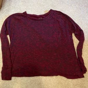 Maroon long sleeve